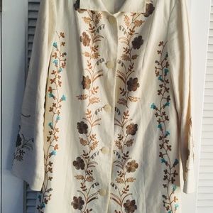 Sigrid Olsen Long Jacket